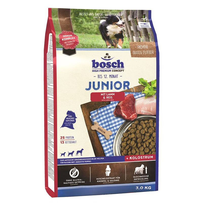 Bosch HPC Junior, Lamm und Reis, 3 kg