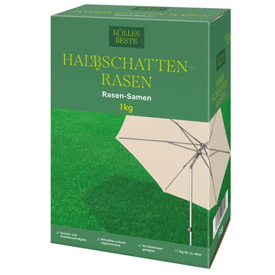 Kölles Beste Halbschatten-Rasen, Unkraut- und Moosressistent