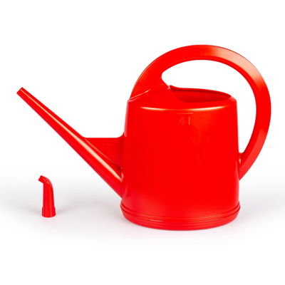 Gießkanne, rot, 4 l Gießkanne, rot, 4 l