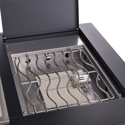 Buschbeck Outdoorküche 'Kingrange', schwarz Buschbeck Outdoorküche 'Kingrange', schwarz