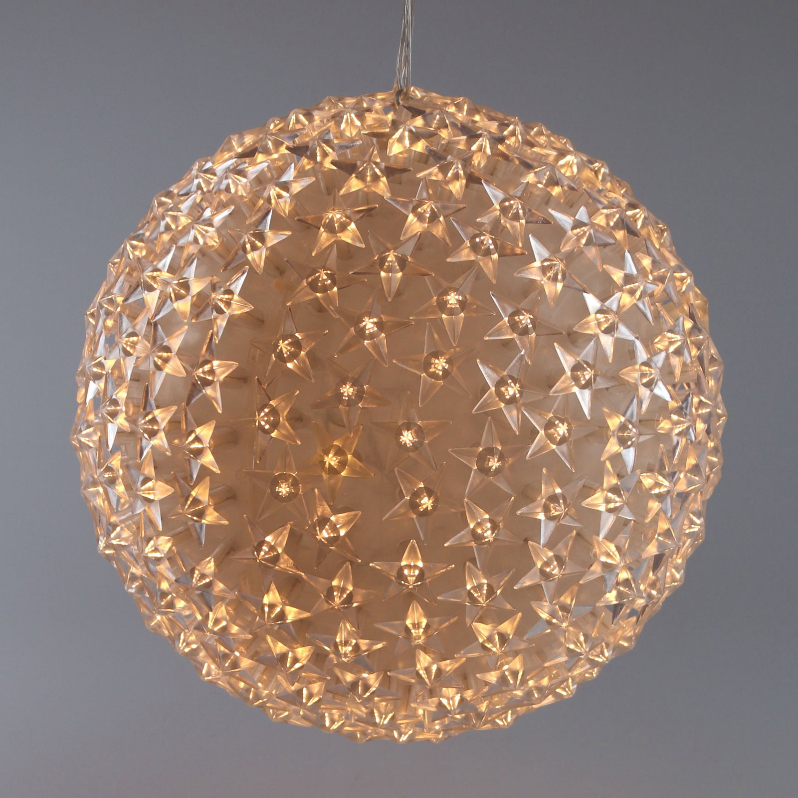 LED Kugel Sterne, warmweiß, 300 LEDs, Ø 25 cm LED Kugel Sterne, warmweiß, 300 LEDs, Ø 25 cm