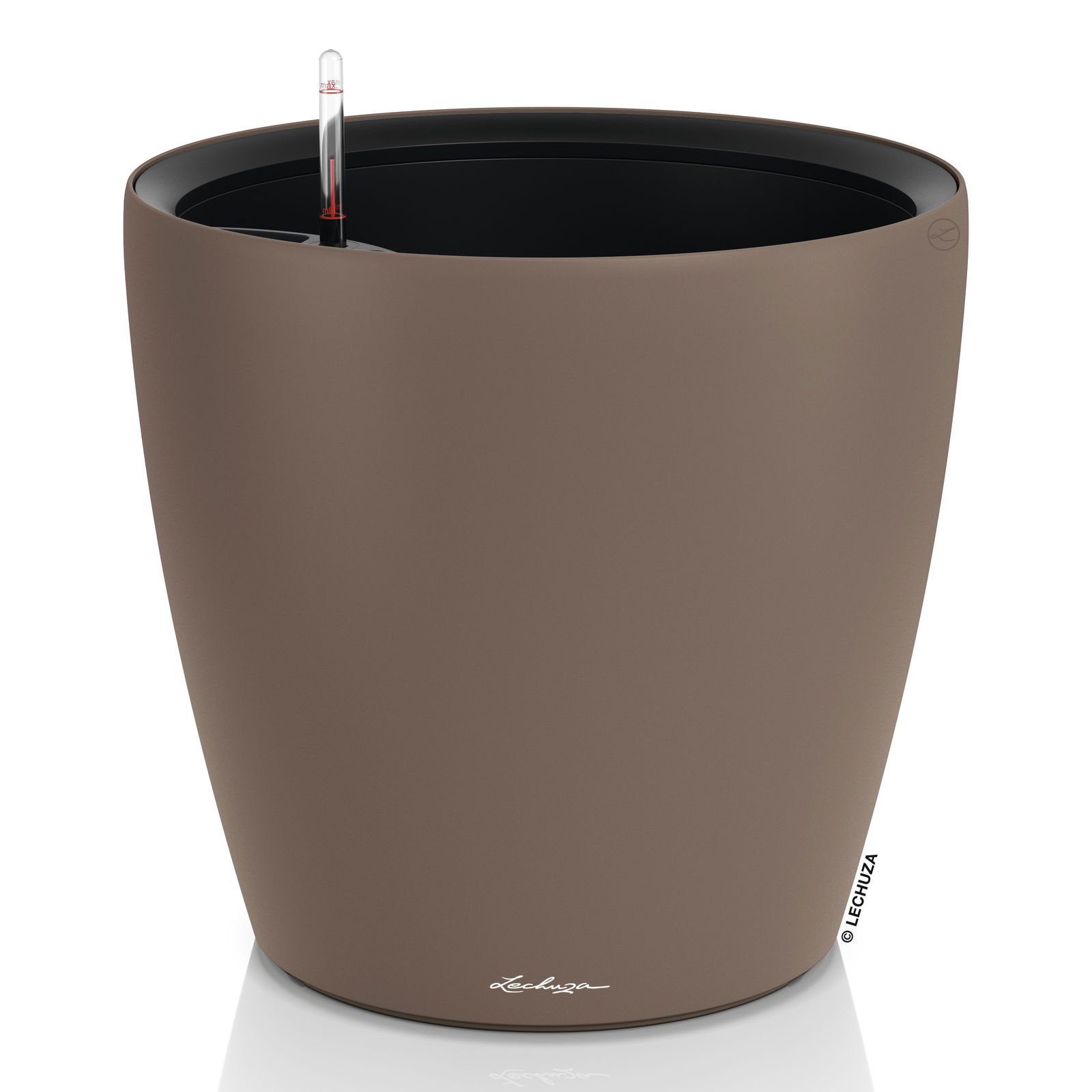 Lechuza Pflanzgefäß 'Classico LS 50', muskat, ca. 49 x 49 x H 46,5 cm