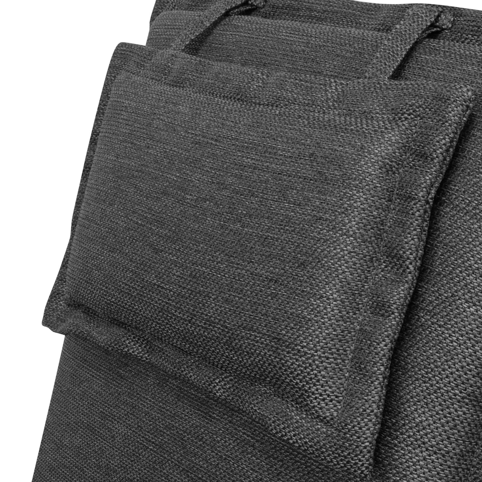 Kölles Beste Hochlehnerauflage 'Twist', anthrazit, ca. 120 x 50 cm Kölles Beste Hochlehnerauflage 'Twist', anthrazit, ca. 120 x 50 cm