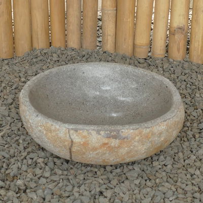 Mini-Flusssteinbecken, 30 x 30 x 13 cm