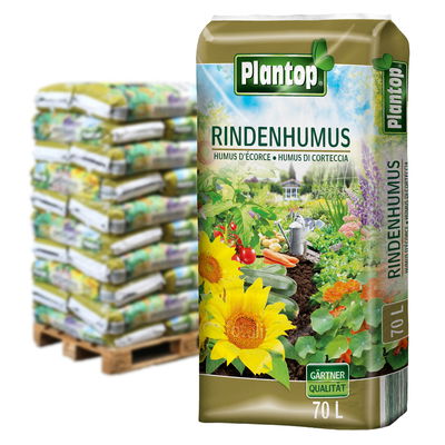 Plantop Rindenhumus, 30 Sack á 70l, 2100 Liter