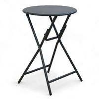 Sungörl Klapptisch 'Rio', anthrazit, ca. Ø 50 x H 73 cm Sungörl Klapptisch 'Rio', anthrazit, ca. Ø 50 x H 73 cm