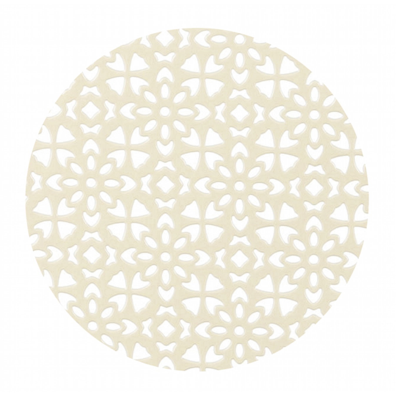 Klapptisch 'Neta', creme, ca. Ø60 x H70 cm