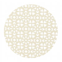 Klapptisch 'Neta', creme, ca. Ø60 x H70 cm