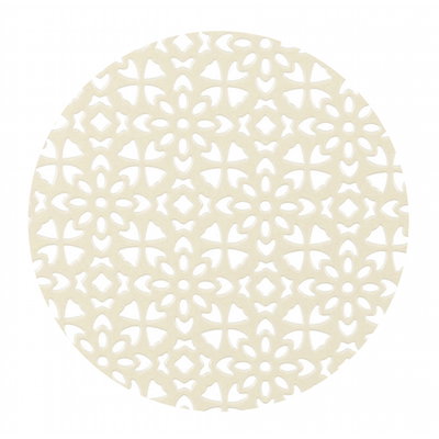 Klapptisch 'Neta', creme, ca. Ø60 x H70 cm