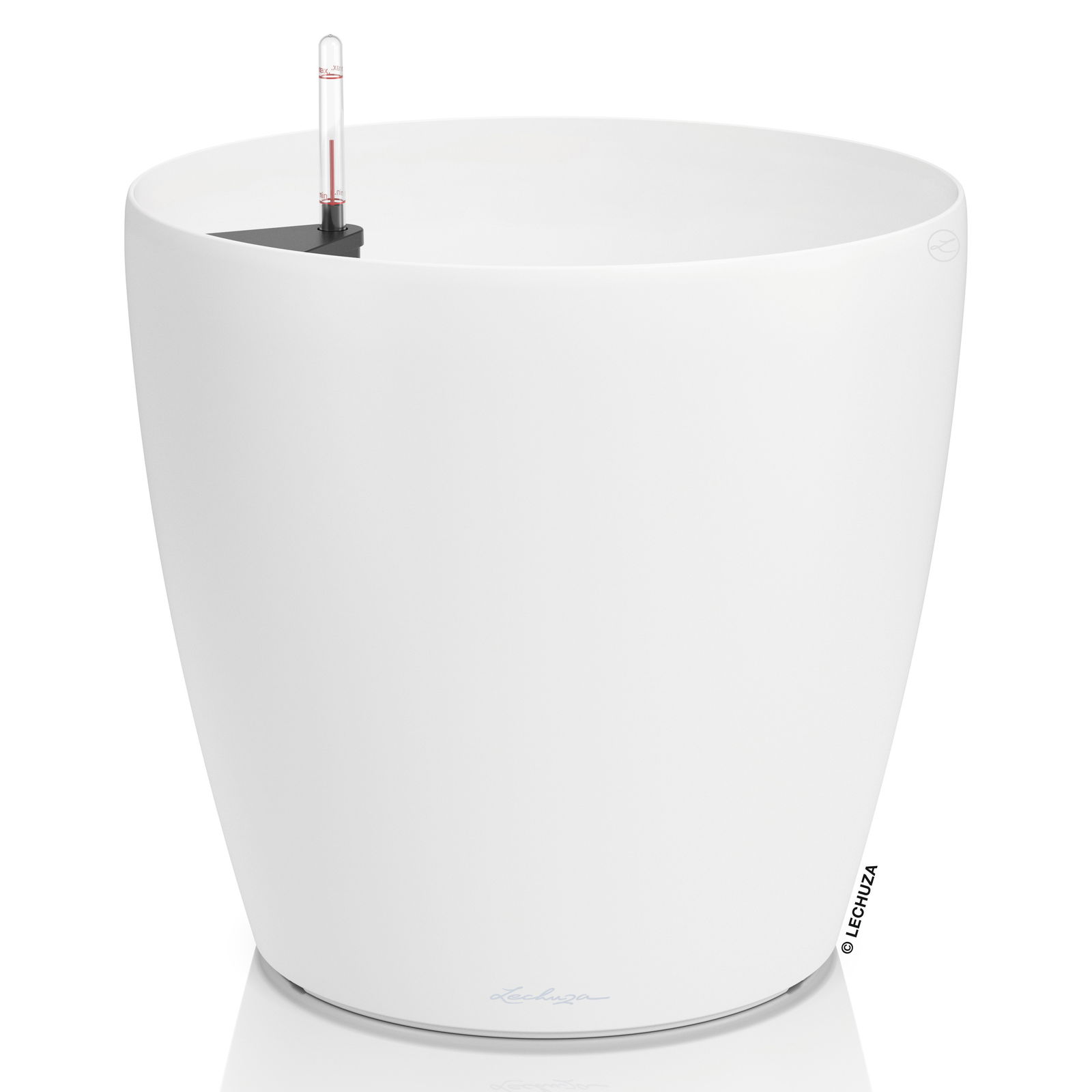 Lechuza Pflanzgefäß 'Classico Color 50', weiß, ca. 49 x 49 x H 46,5 cm