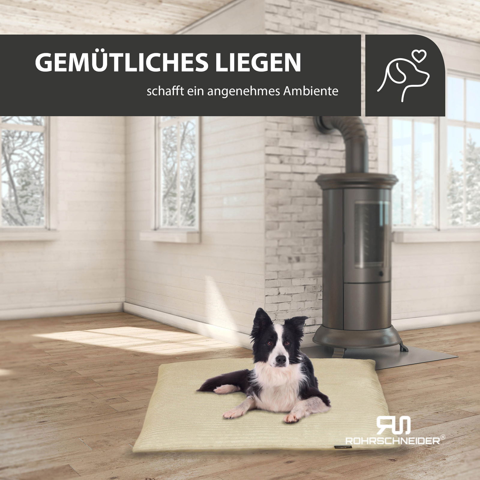 Silvio Design Kuschelbett 'Cozy', Größe 3, ca. 120 x 135 cm Silvio Design Kuschelbett 'Cozy', Größe 3, ca. 120 x 135 cm