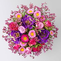 Blumenstrauß 'Warmherzig', handgebunden Blumenstrauß 'Warmherzig', handgebunden
