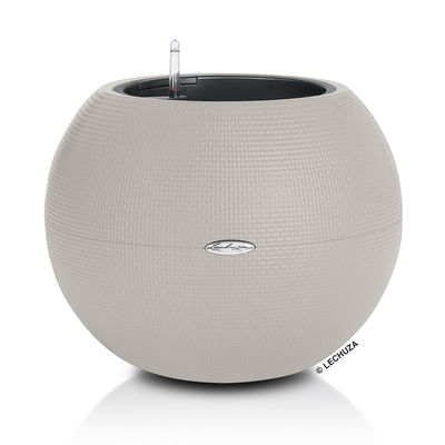 Lechuza 'Puro Color 50', sandbraun, ca. Ø 50 x H 39 cm