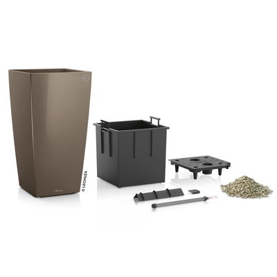Lechuza 'Cubico 40', taupe, ca. 40 x 40 x H 75 cm Lechuza 'Cubico 40', taupe, ca. 40 x 40 x H 75 cm