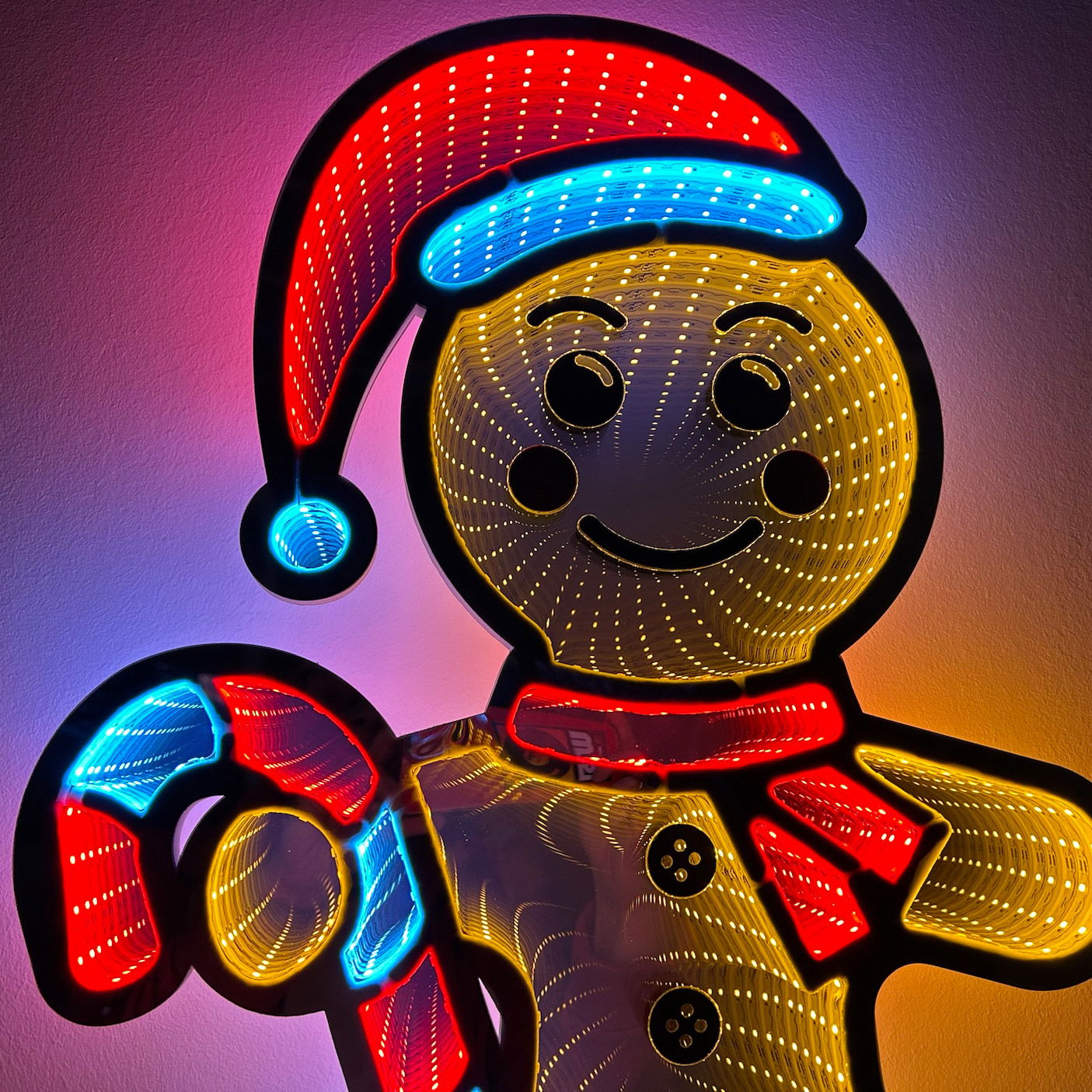 LED Lebkuchenmann, Infinity, Höhe ca. 60 cm LED Lebkuchenmann, Infinity, Höhe ca. 60 cm