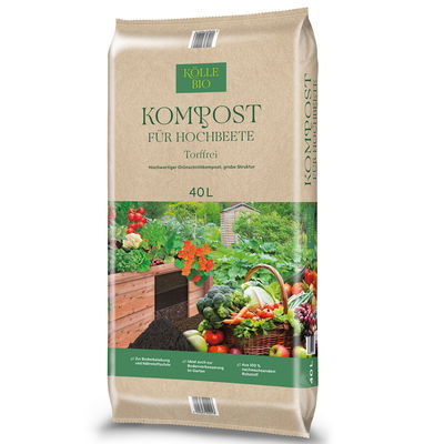 Kölle Bio Hochbeet Kompost, 40 Liter