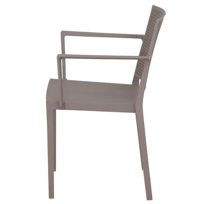 Stapelsessel 'Square', taupe Stapelsessel 'Square', taupe