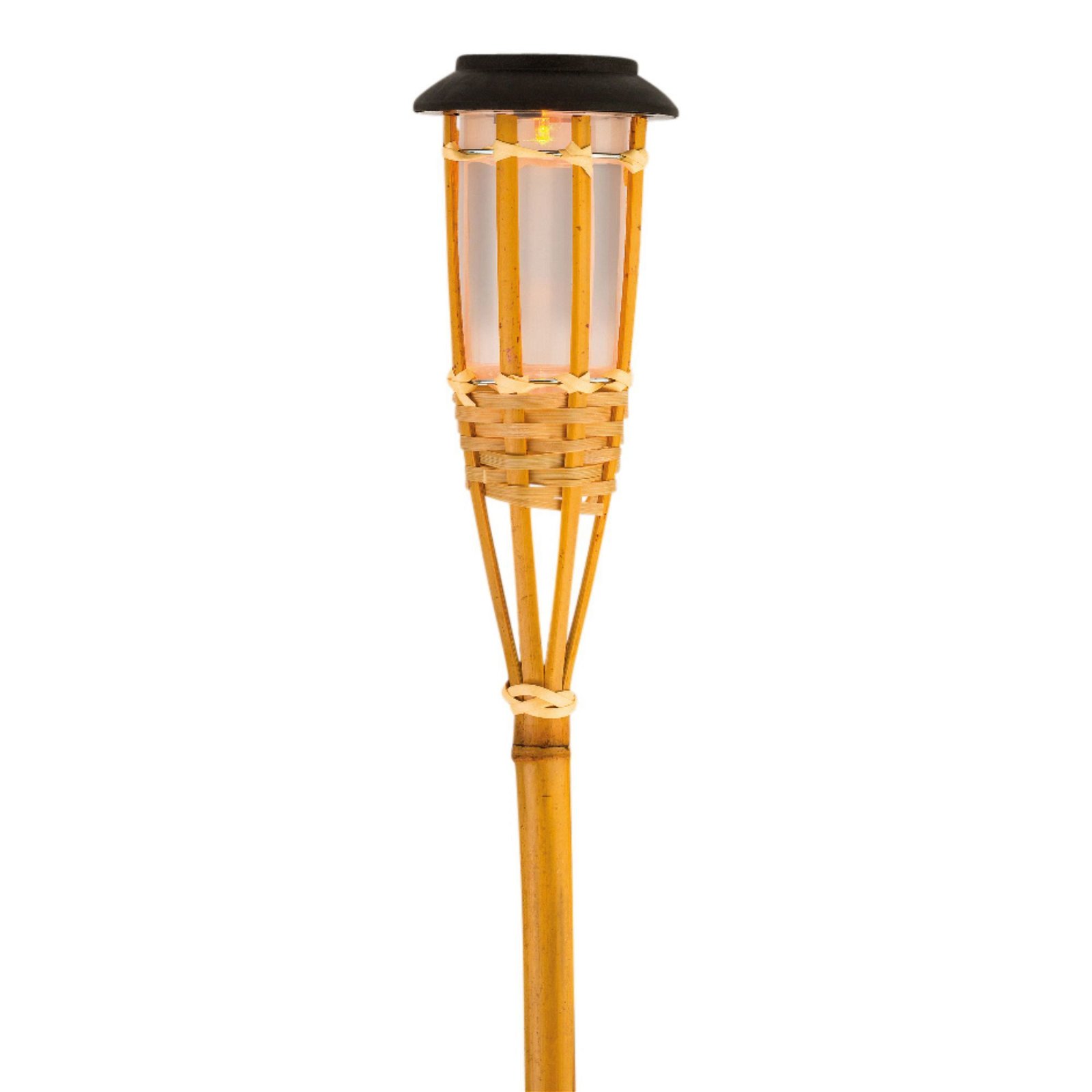 Solar-Bambusfackel, LED, Höhe ca. 54 cm