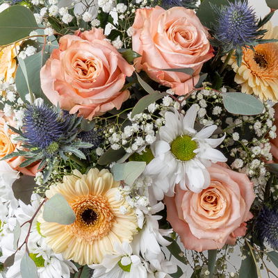 Blumenstrauß 'Los Angeles', handgebunden