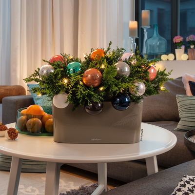 Lechuza 'Delta 20', taupe, ca. 40 x 15 x H 18 cm