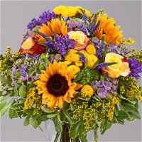 Blumenstrauß 'Sonnensymphonie' inkl. gratis Grußkarte