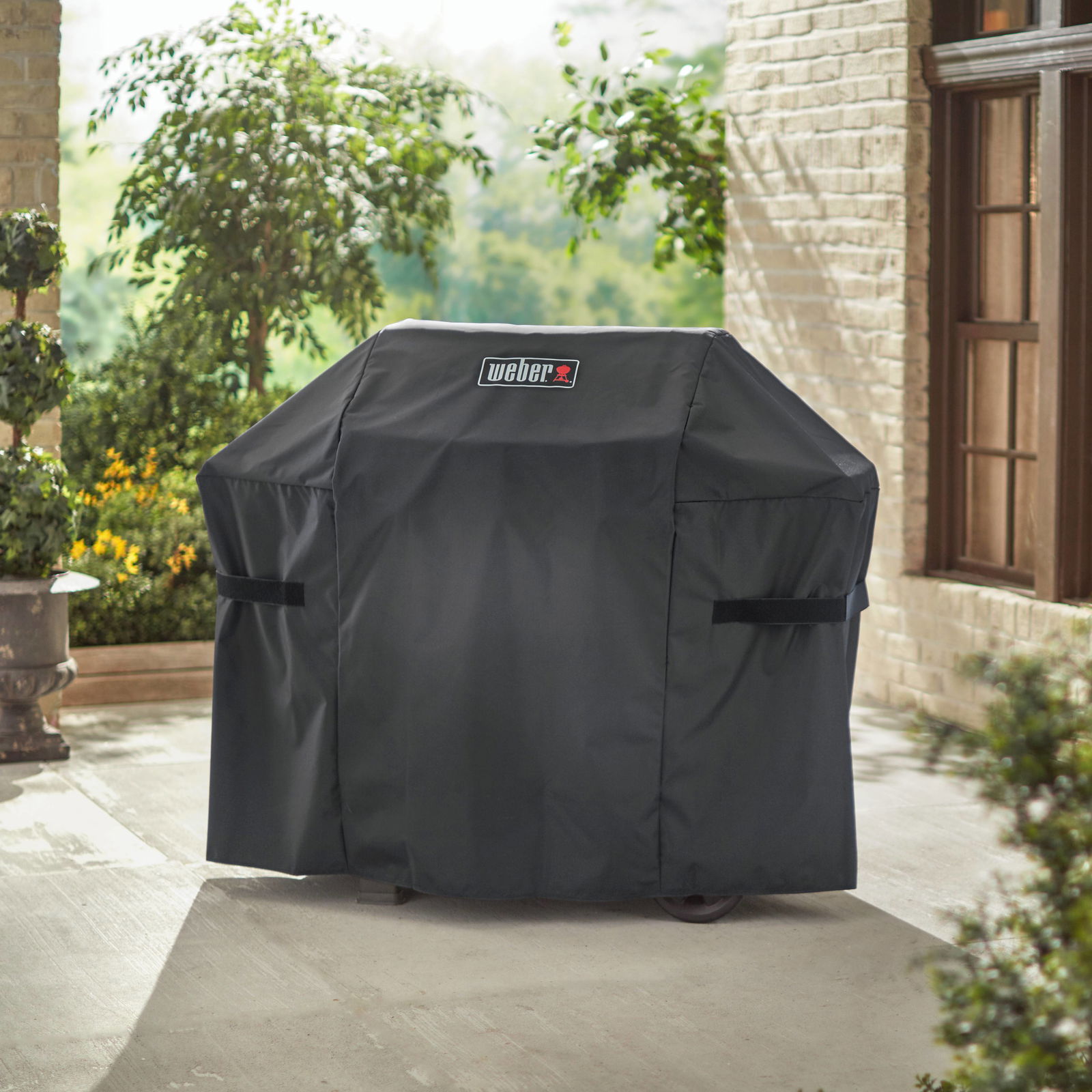 Weber Premium Abdeckhaube, schwarz, UV-beständig, regenabweisend