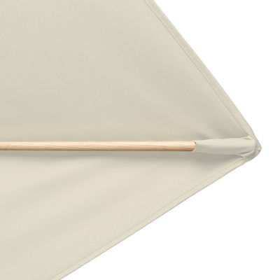 Doppler Kurbelschirm 'Alu-Wood Ultra', natur, ca. 300 x 200 cm Doppler Kurbelschirm 'Alu-Wood Ultra', natur, ca. 300 x 200 cm