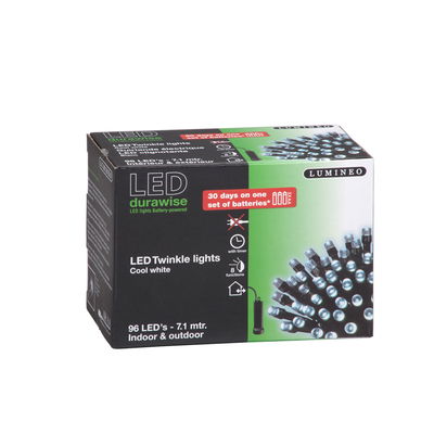 LED Lichterkette Twinkle Ricelight, kaltweiß, Länge ca. 7,1 Meter LED Lichterkette Twinkle Ricelight, kaltweiß, Länge ca. 7,1 Meter