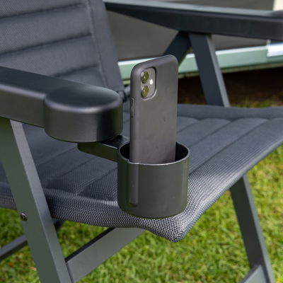 Crespo Getränkehalter 'UH/237-89', anthrazit Crespo Getränkehalter 'UH/237-89', anthrazit