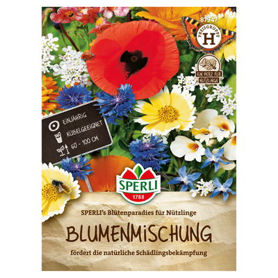 Sperli Blumensamen, Blumenmischung 'SPERLI's Blütenparadies für Nützlinge' Sperli Blumensamen, Blumenmischung 'SPERLI's Blütenparadies für Nützlinge'