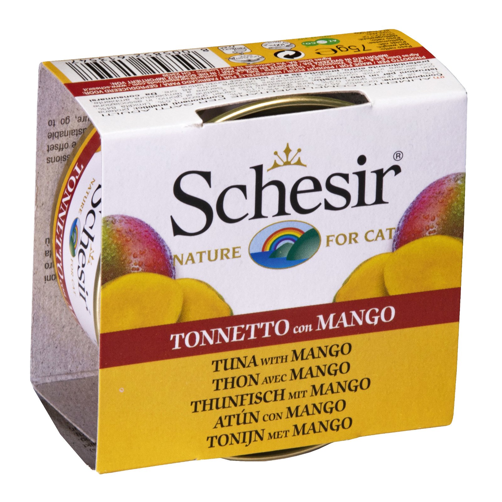 Schesir Cat Fruit, Thunfisch & Mango, 75 g