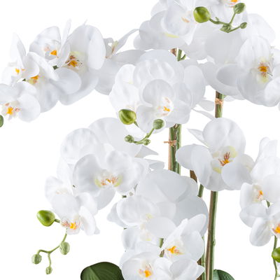 Kunstpflanze Phalaenopsis, weiß, Höhe ca. 60 cm