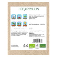 Kölle Bio Saatgut Seidenmohn 'Olympiafeuer', Papaver, rot