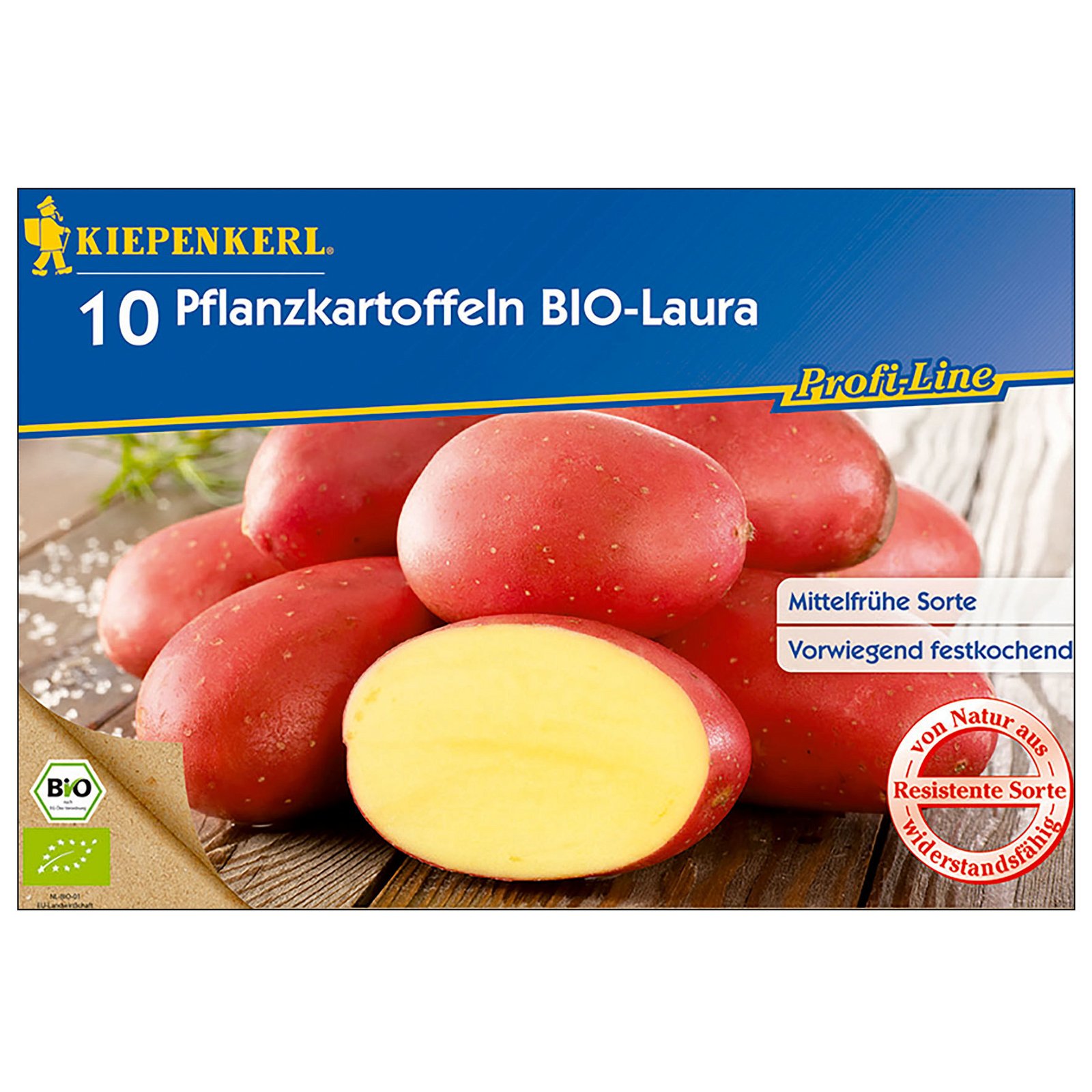Pflanzkartoffel BIO 'Laura', 10 Kartoffeln