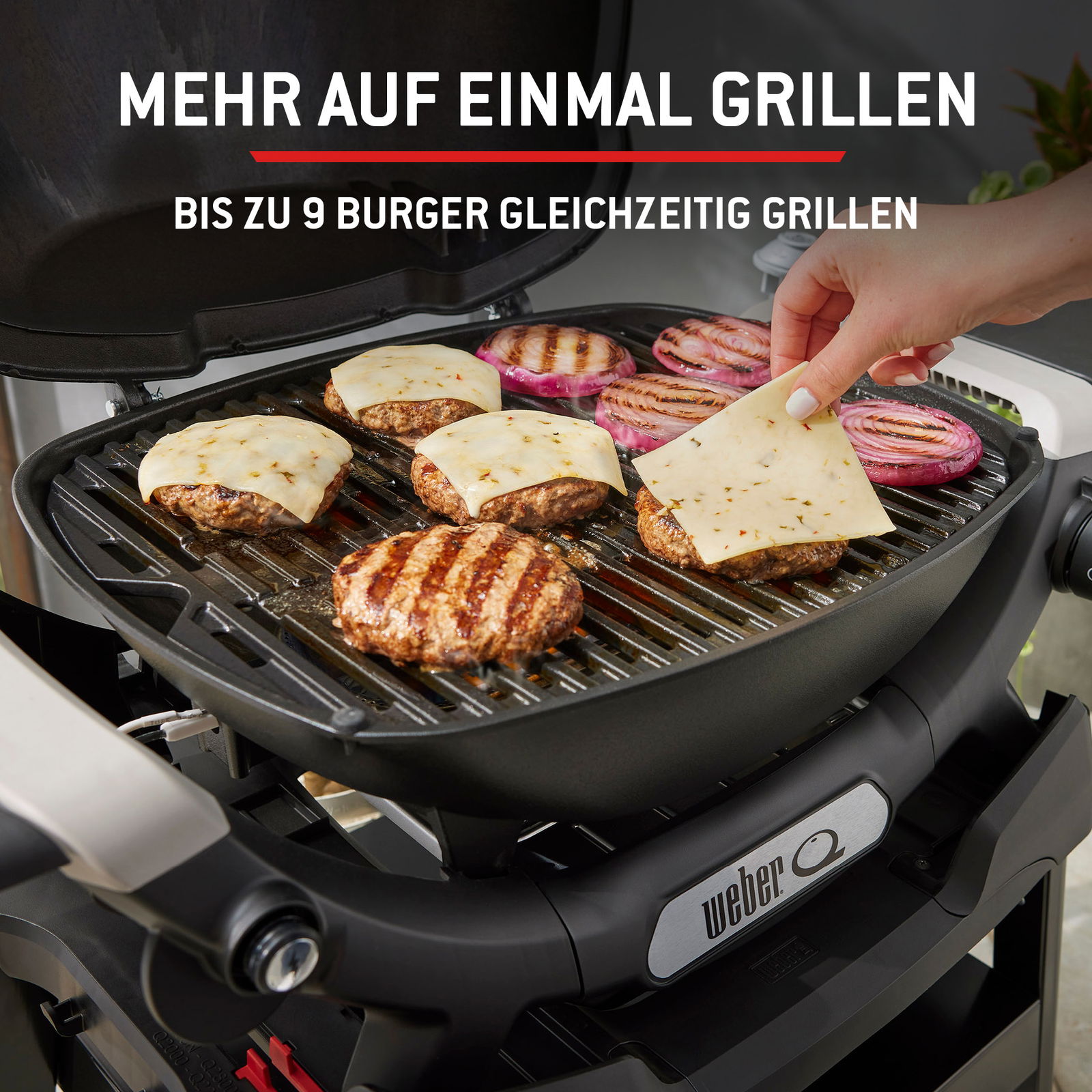 Weber Gasgrill 'Q1200N', schwarz