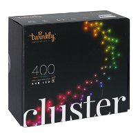 Twinkly LED Lichterkette Cluster, 400 LEDs, 6 m, Steuerung via App