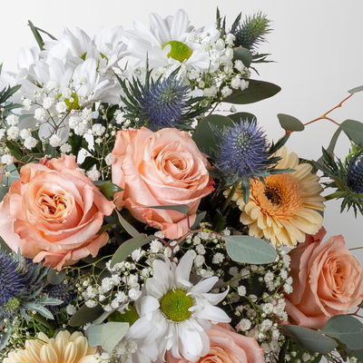 Blumenstrauß 'Los Angeles', handgebunden