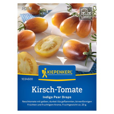 Gemüsesamen, Tomate 'Indigo Pear Drops', gelb Gemüsesamen, Tomate 'Indigo Pear Drops', gelb