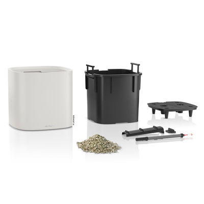 Lechuza 'Pila Color Planter', lichtgrau, ca. 35 x 35 x H 32,5 cm Lechuza 'Pila Color Planter', lichtgrau, ca. 35 x 35 x H 32,5 cm