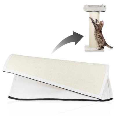 Rohrschneider Sisalmatte für XXL-Kratzstämme, beige Rohrschneider Sisalmatte für XXL-Kratzstämme, beige