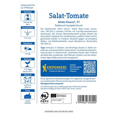 Kiepenkerl Saatgut Salattomate 'Alido Choco®', braunrot Kiepenkerl Saatgut Salattomate 'Alido Choco®', braunrot
