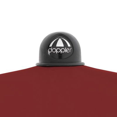 Doppler Sonnenschirm 'Active Green Edition', bordeaux, ca. 200 x 120 cm