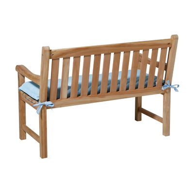 Bankauflage 'Panama', hellblau, ca. 120 x 48 cm Bankauflage 'Panama', hellblau, ca. 120 x 48 cm