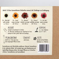 Saatgutset 'My Happy Flowers' inkl. Starter-Dünger