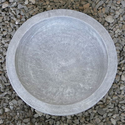 Schüssel schlicht, Steinguss, ca. 8 x 29 x 29 cm Schüssel schlicht, Steinguss, ca. 8 x 29 x 29 cm