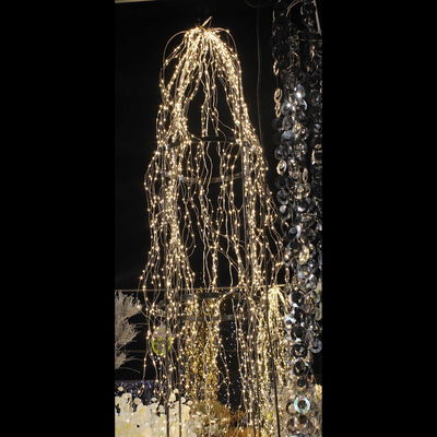 Kölle LED Silberdraht Regen, warmweiß, 180 LEDs, Länge ca. 2 m Kölle LED Silberdraht Regen, warmweiß, 180 LEDs, Länge ca. 2 m