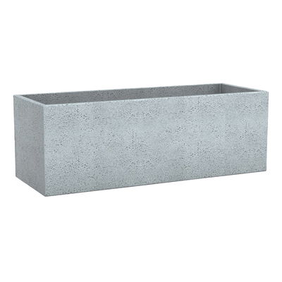 Scheurich Pflanzgefäß 'C-Cube Long', Stony Grey, ca. 79 x 29 x H 27,5 cm