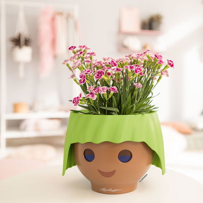 Lechuza 'Ojo', apple green, ca. Ø 21 x H 15,8 cm Lechuza 'Ojo', apple green, ca. Ø 21 x H 15,8 cm