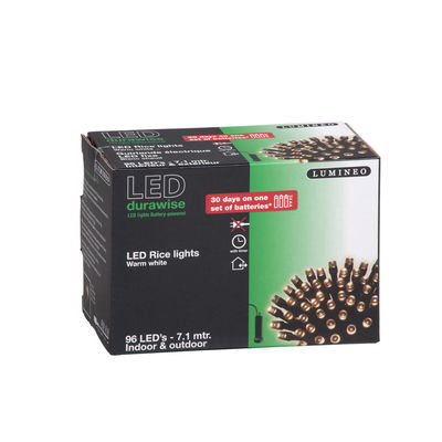 LED Lichterkette Durawise Ricelight, warmweiß, Länge ca. 7,1 Meter LED Lichterkette Durawise Ricelight, warmweiß, Länge ca. 7,1 Meter