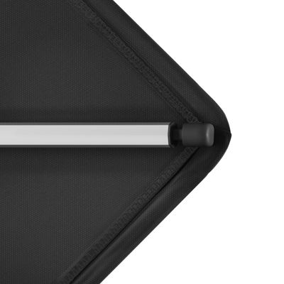 Knirps Kurbelschirm 'Apoll', schwarz, ca. 240 x 240 cm